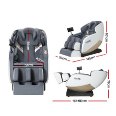 Recliner Full Body Zero Gravity Massage Chair - Black