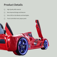 Luxury Race Red Double Car Bed Design For Little Champs