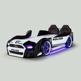 Gtx Sports Police Racing Car Beds with Lights and Sounds