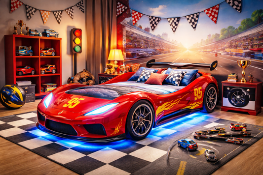 Make Bedtime Exciting with Themed Race Car Beds for Kids