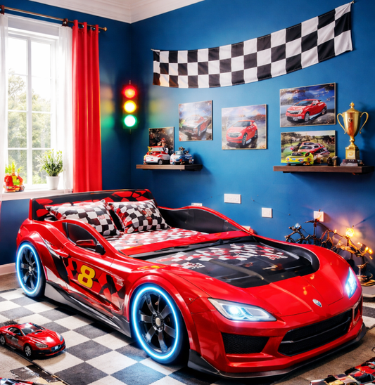 Speed into Sweet Dreams with Race Car Beds for Kids