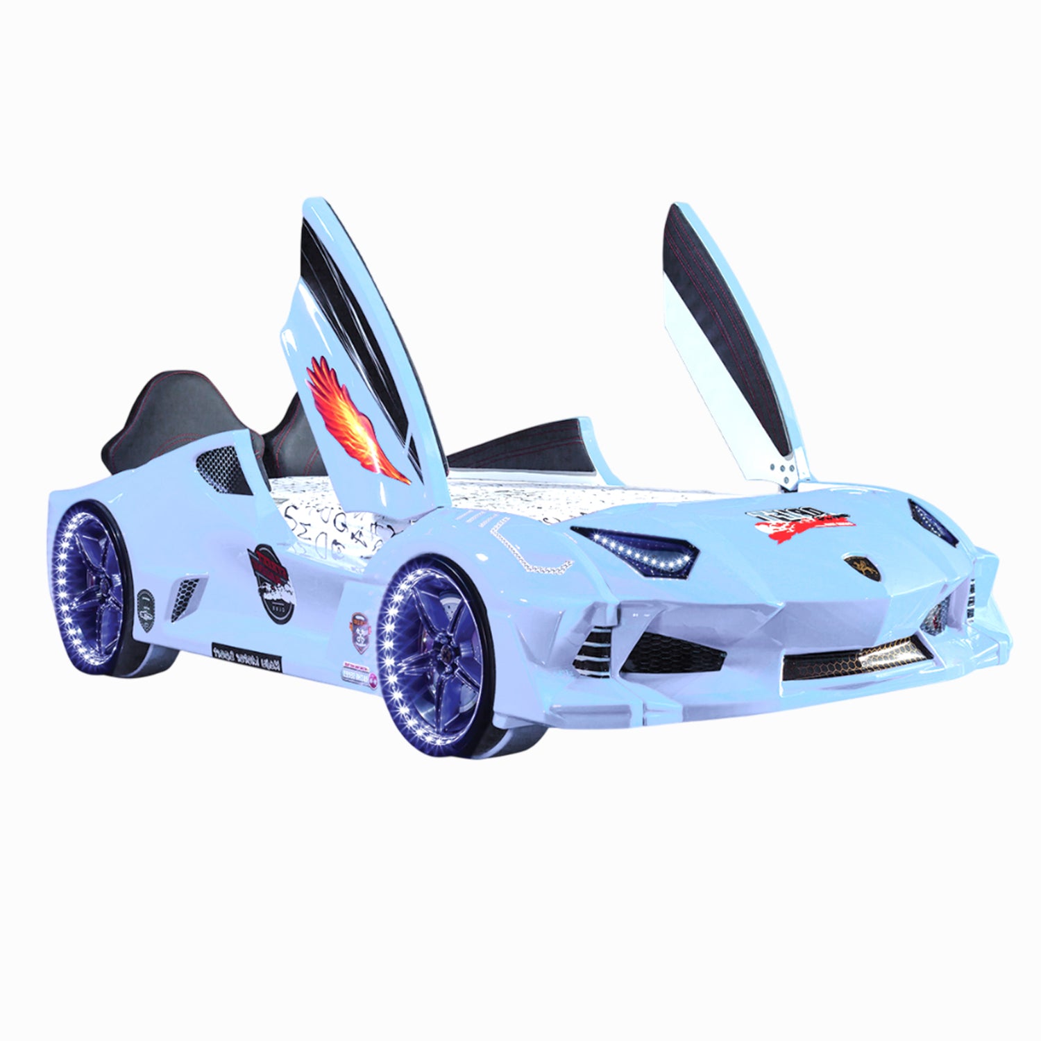 Lightning Racing Car Beds for Kids