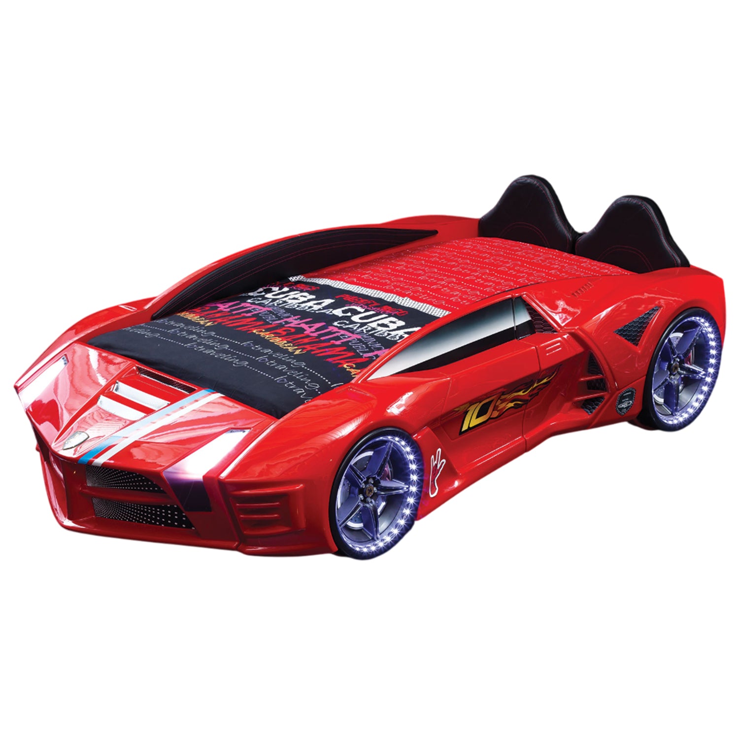 Hyper Champion Kids Car Bed