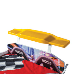 Turbo Speed Yellow  Kids Race Car Bed