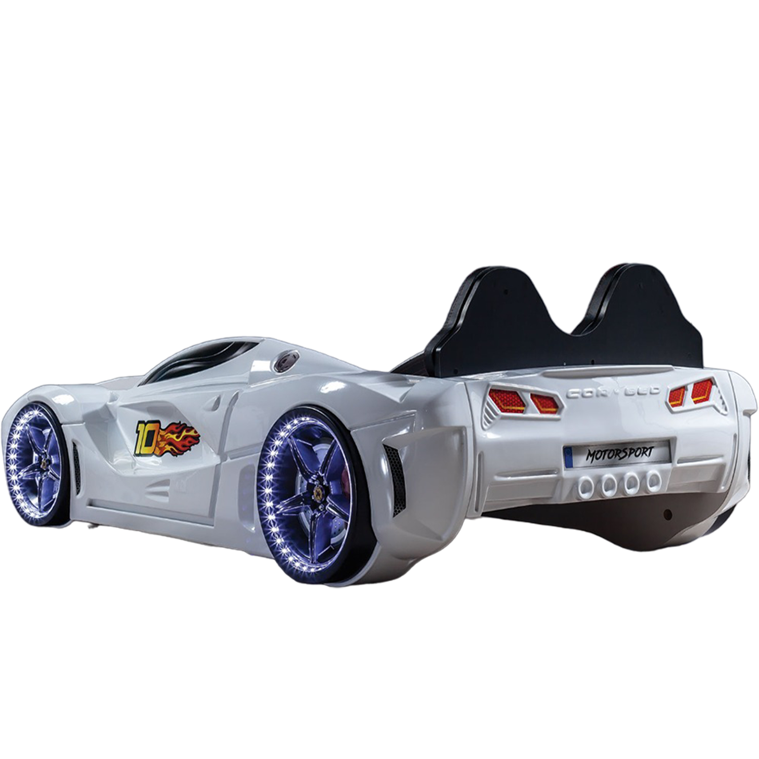 Velocity Sports Lightning  Race Car Beds for Kids