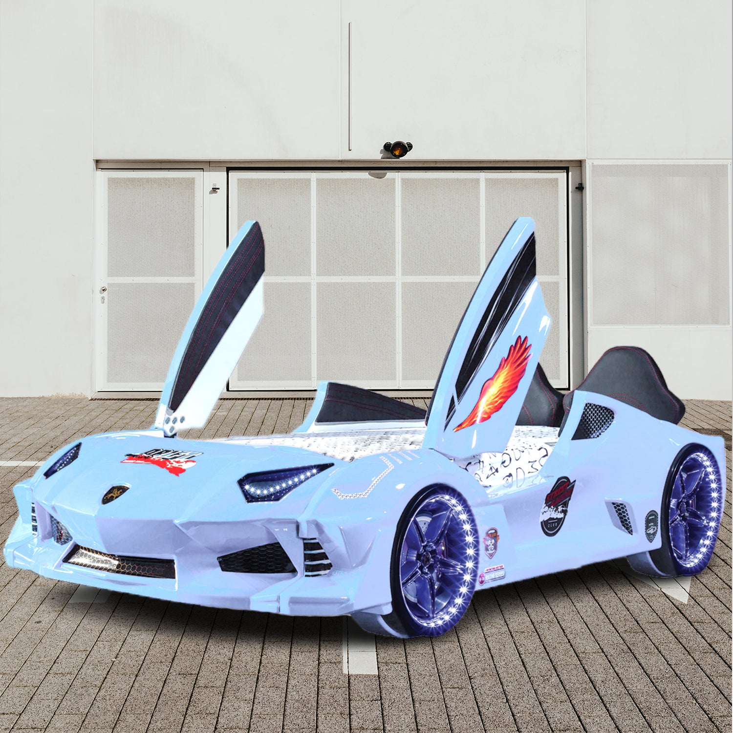 Lightning Racing Car Beds for Kids – Furniture X