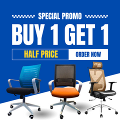 White Office Chair PU Leather Mid Back Adjustable Executive Gaming Seat