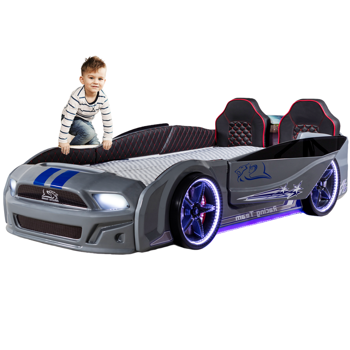 Radiant Racer Car Night Beds for Kids