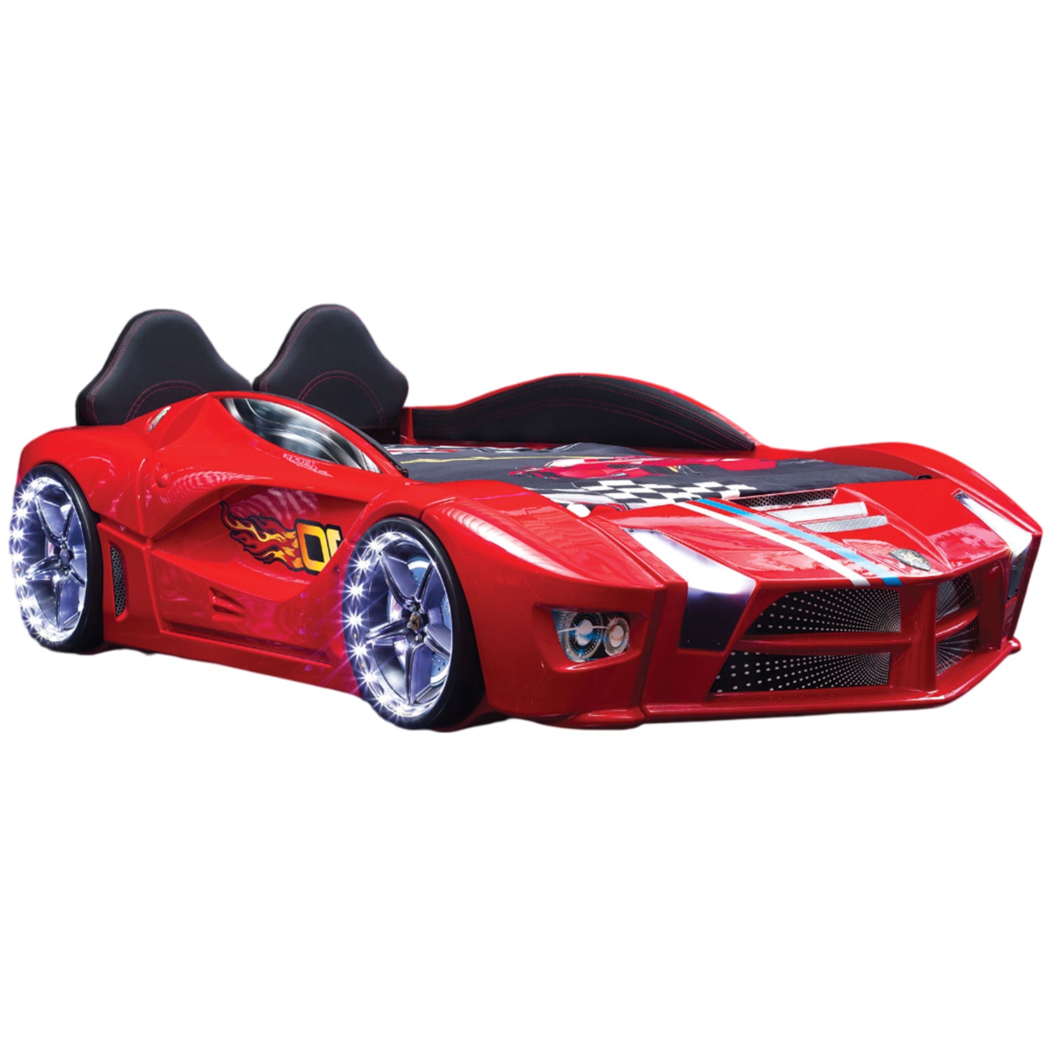 Hyper Champion Kids Car Bed