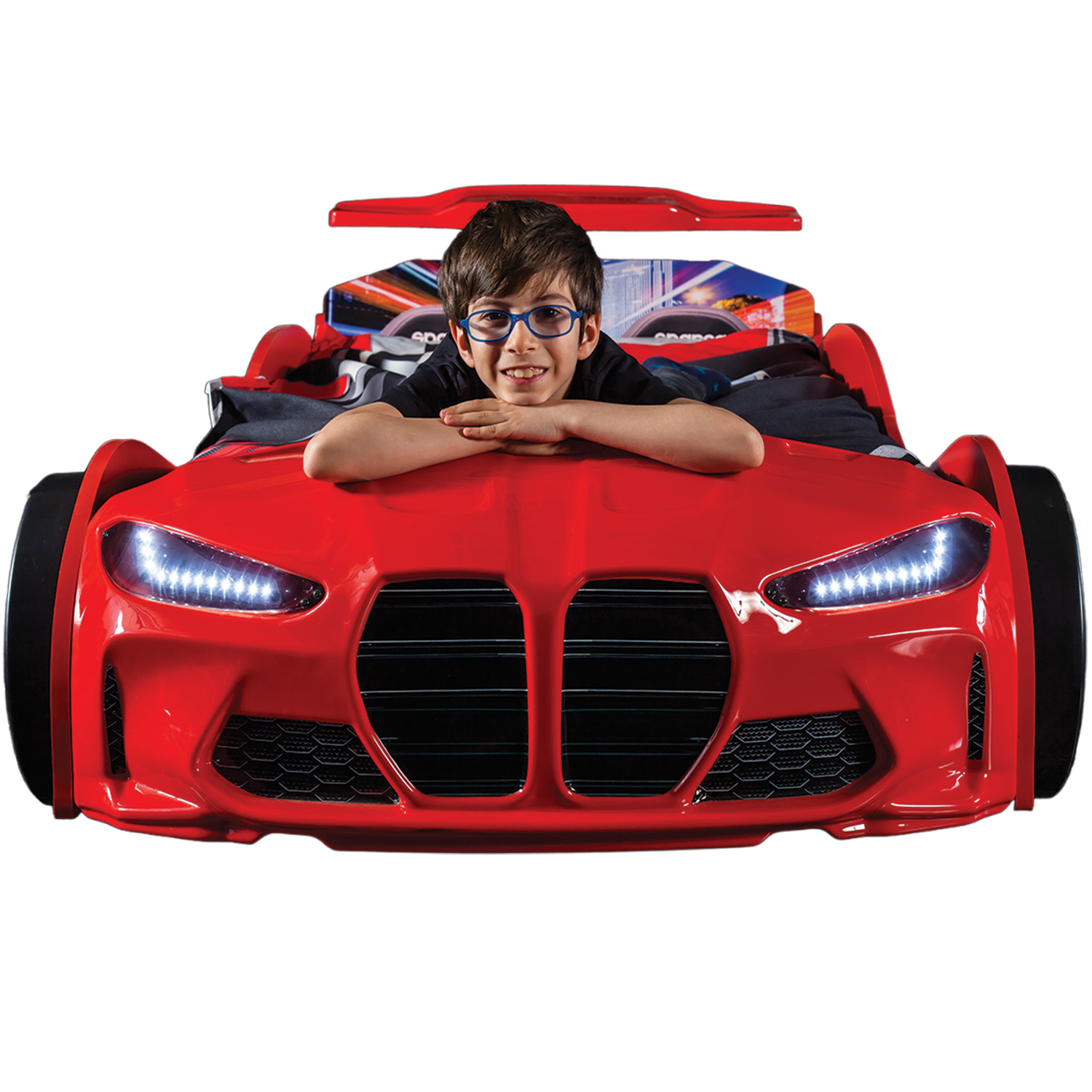 Turbo Titan GTX Kids Race Car Beds for Kids