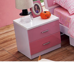 Blush Bloom Kids Bedside Table - Perfect Pink Accent for Your Child’s Room