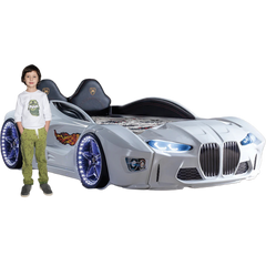 Velocity Sports Lightning  Race Car Beds for Kids