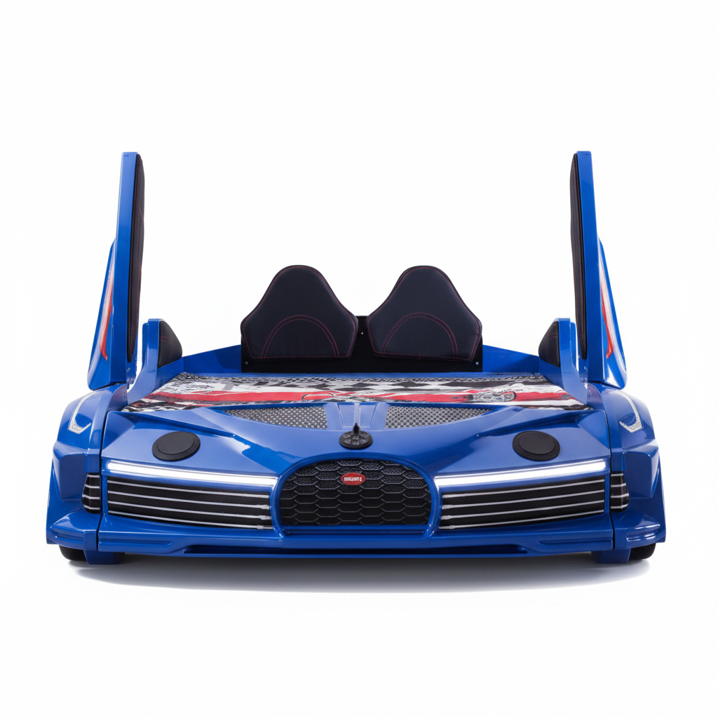 Snowstorm Double Car Beds for Kids