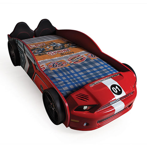 Children Racing Car Night Red Bed For Boys Girls
