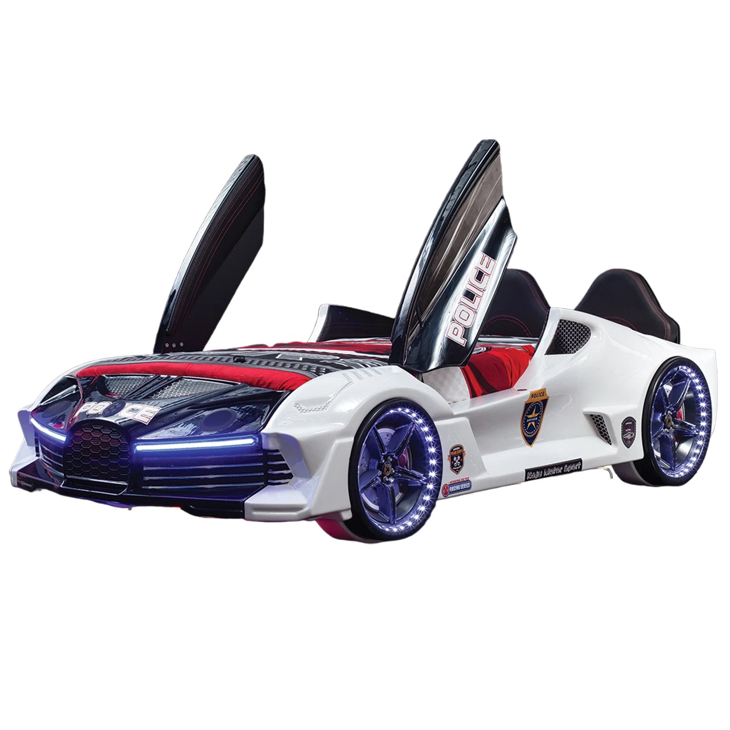 Alpine Race Dream Police Car Beds for Kids