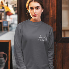 Pet Outline Hoodie ,Sweetshirts - Gift for Dog / Cat Pet Lover