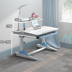 New kids Blue study desk with Adjustable Table height, Ergonomic designed for child