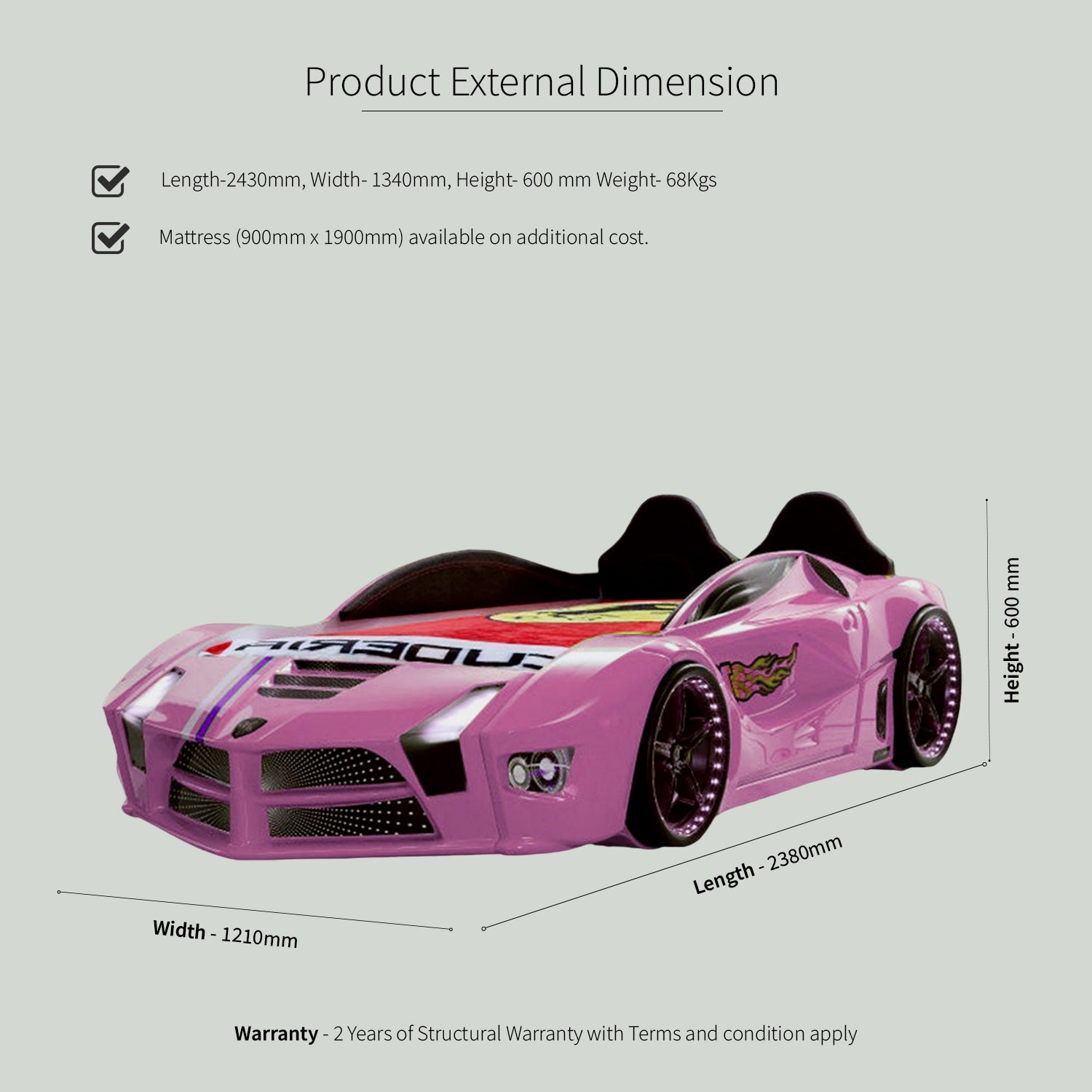 Race Car Bed Design For Little Champs