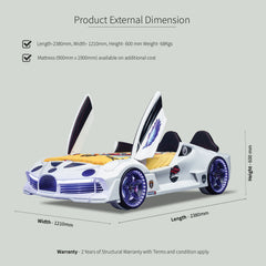 Luxury Race Car Bed Design For Little Champs