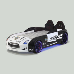 Gtx Sports Police Racing Car Beds with Lights and Sounds