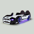 Gtx Sports Police  Racing Car Beds with Lights and Sounds
