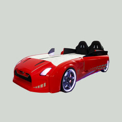 Gtx Sports Racing Red Car Beds with Lights and Sounds