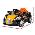 Rigo Kids Ride On Car  - Black & Orange