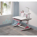 New kids Pink study desk with Adjustable Table height, Ergonomic designed for child